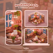 Bookshop Cafe šāļø Wallpaper Pack