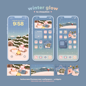 Winter Glow ❄️✨ iOS / iPadOS / Android Theme