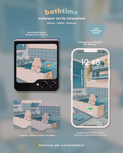Bathtime 🫧💫 Wallpaper Pack