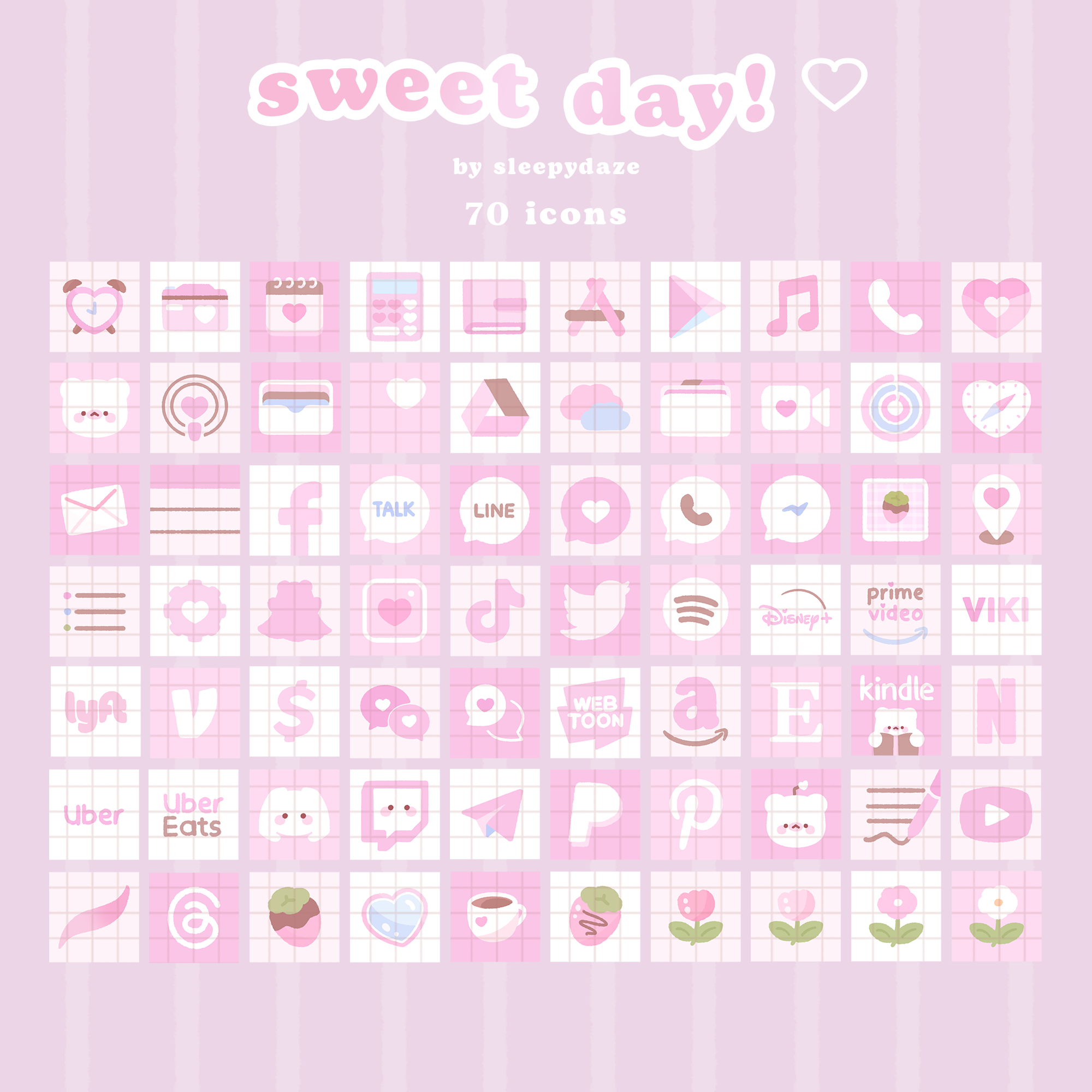 Sweet Day 🍓 iOS / iPadOS / Android Theme