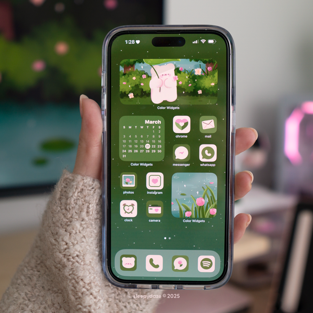 Mellow Rain 🌲🌧 iOS / iPadOS / Android Theme