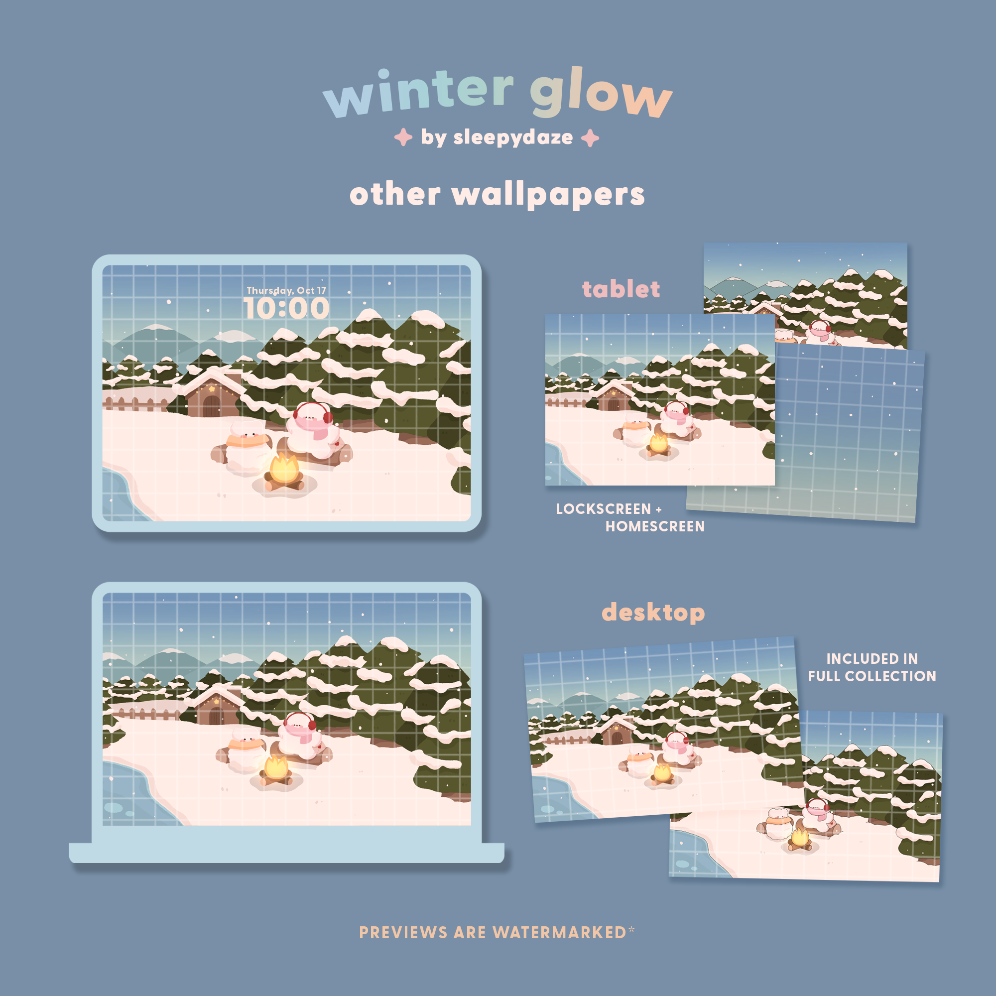 Winter Glow ❄️✨ iOS / iPadOS / Android Theme