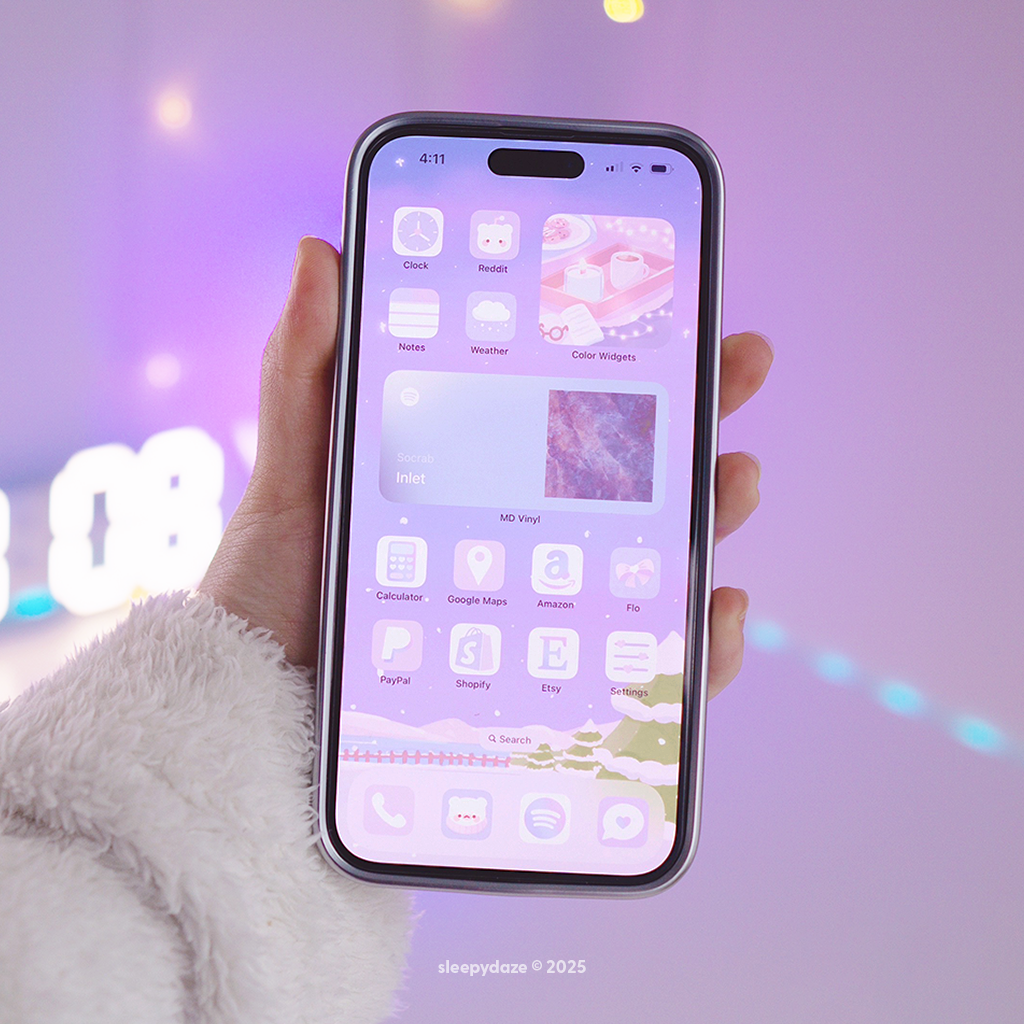 Winter Skies ❄️ iOS / iPadOS / Android Theme