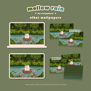 Mellow Rain 🌲🌧 iOS / iPadOS / Android Theme