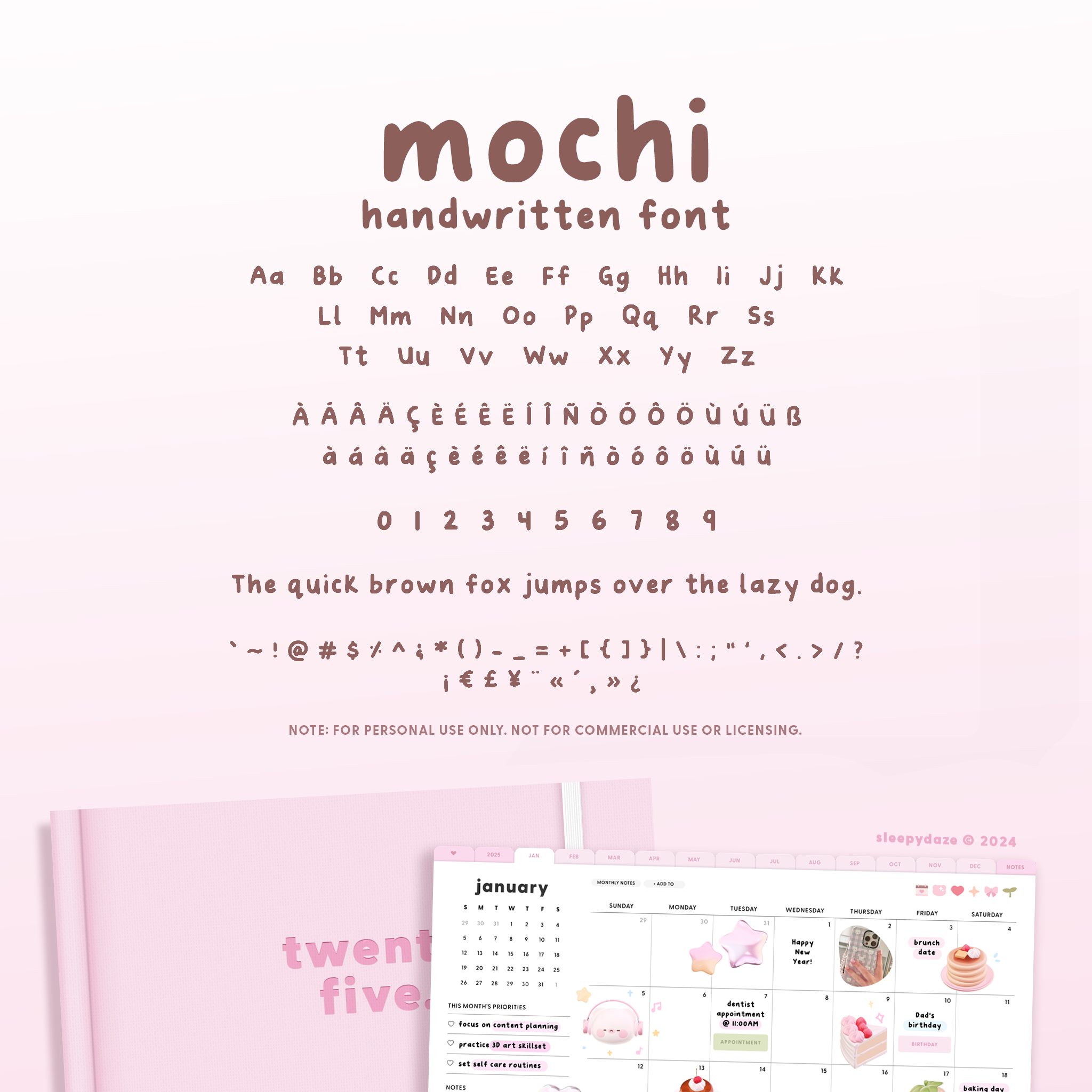 Mochi Handwritten Font