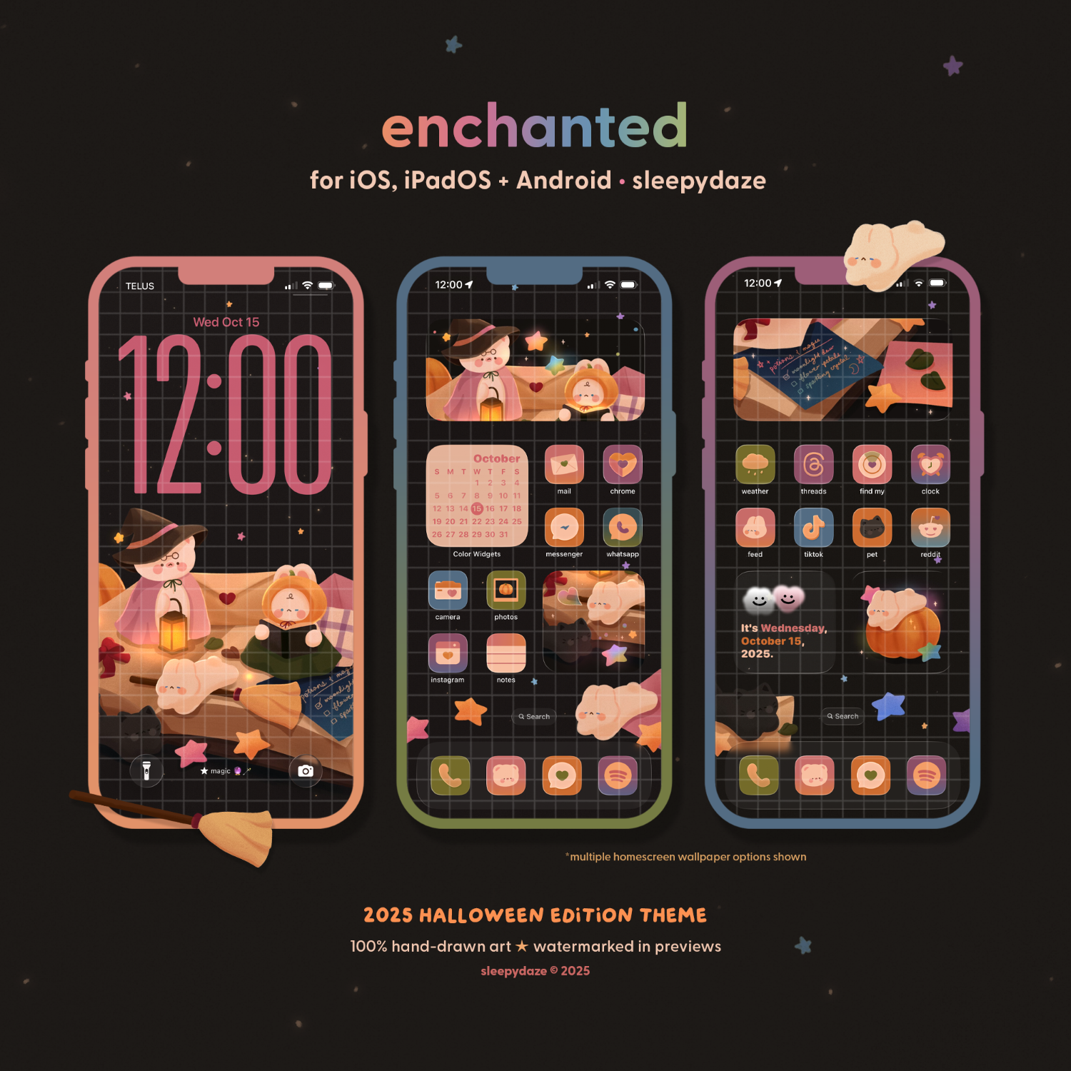 Enchanted 🔮🪄  iOS / iPadOS / Android Theme