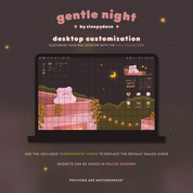 Gentle Night 🌟🍃 iOS / iPadOS / Android Theme