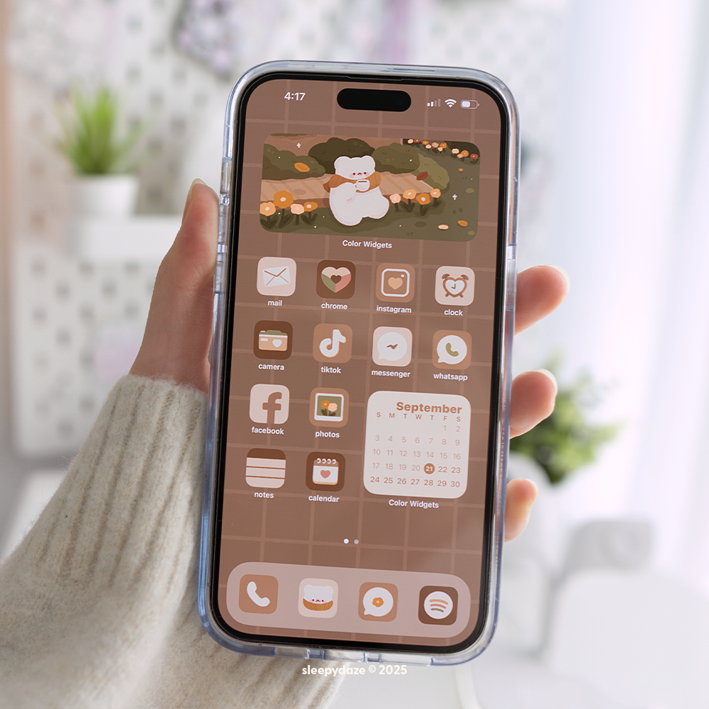 Cozy Autumn 🍂☕️ iOS / iPadOS / Android Theme