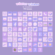 Winter Wishes ❄️💜 Day to Night Theme