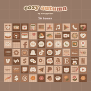 Cozy Autumn 🍂☕️ iOS / iPadOS / Android Theme
