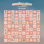 Evening Glow 🌤️🌈 iOS / iPadOS / Android Theme