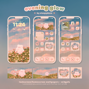 Evening Glow 🌤️🌈 iOS / iPadOS / Android Theme