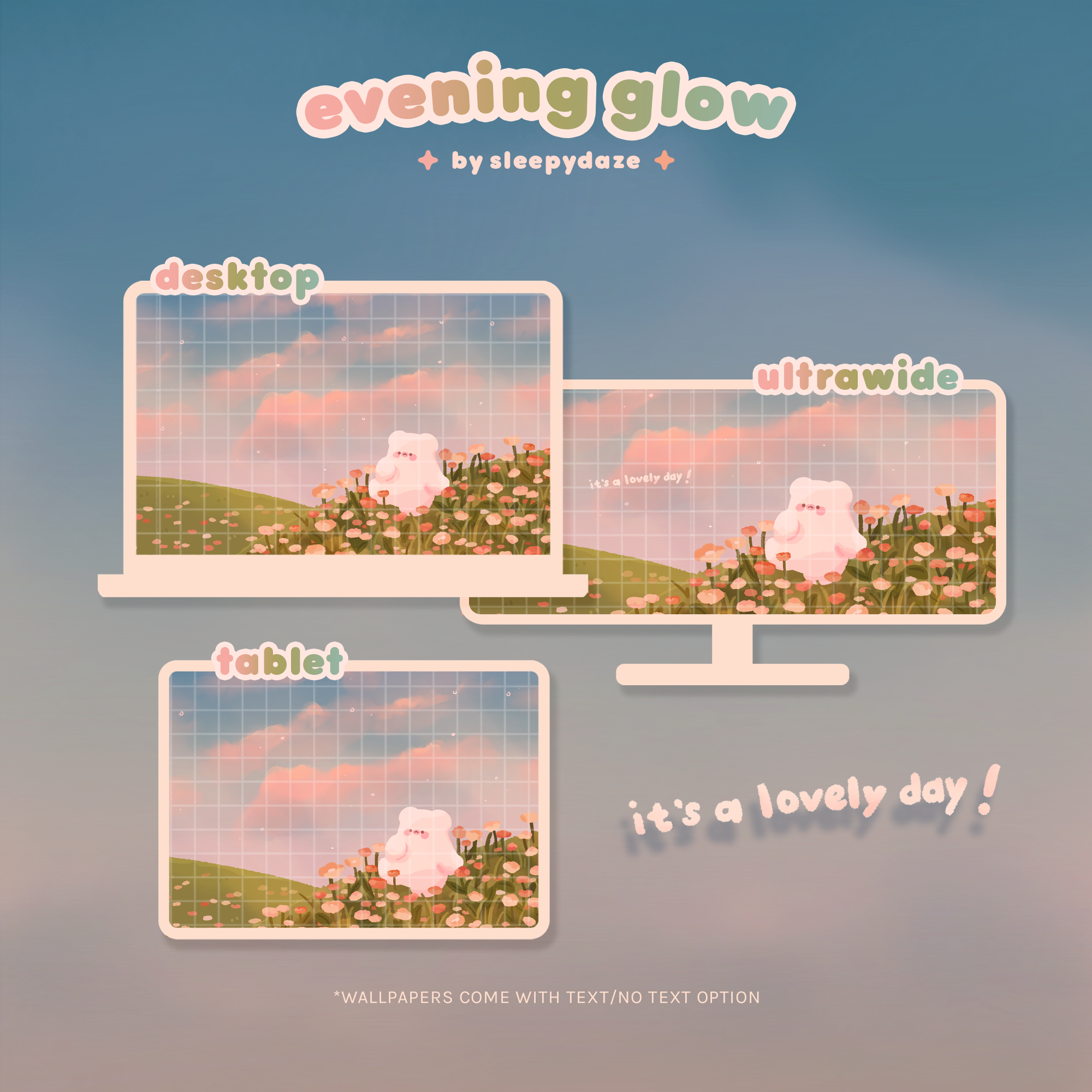 Evening Glow 🌤️🌈 iOS / iPadOS / Android Theme