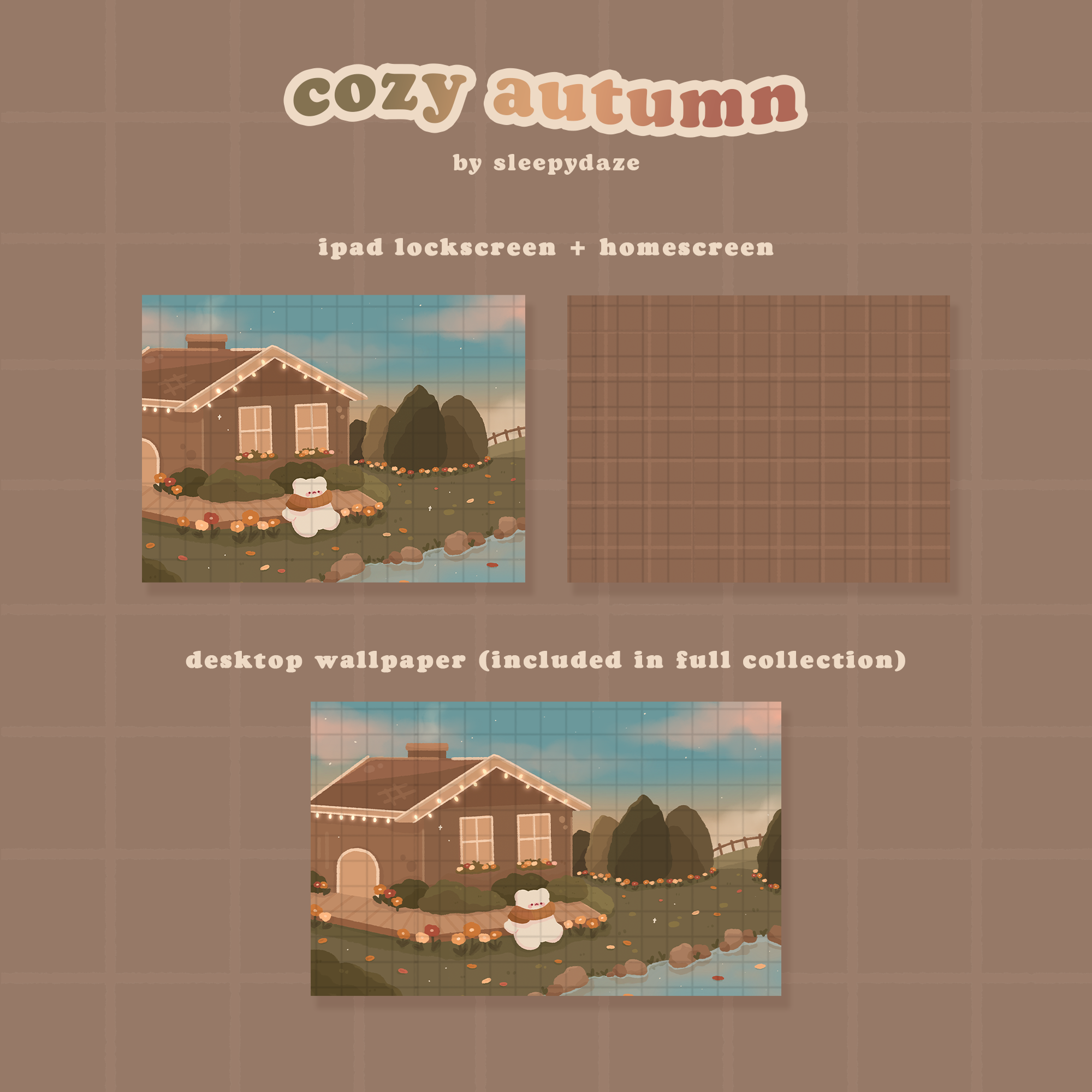 Cozy Autumn 🍂☕️ iOS / iPadOS / Android Theme