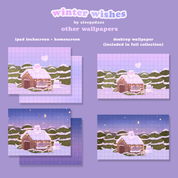 Winter Wishes ❄️💜 Day to Night Theme