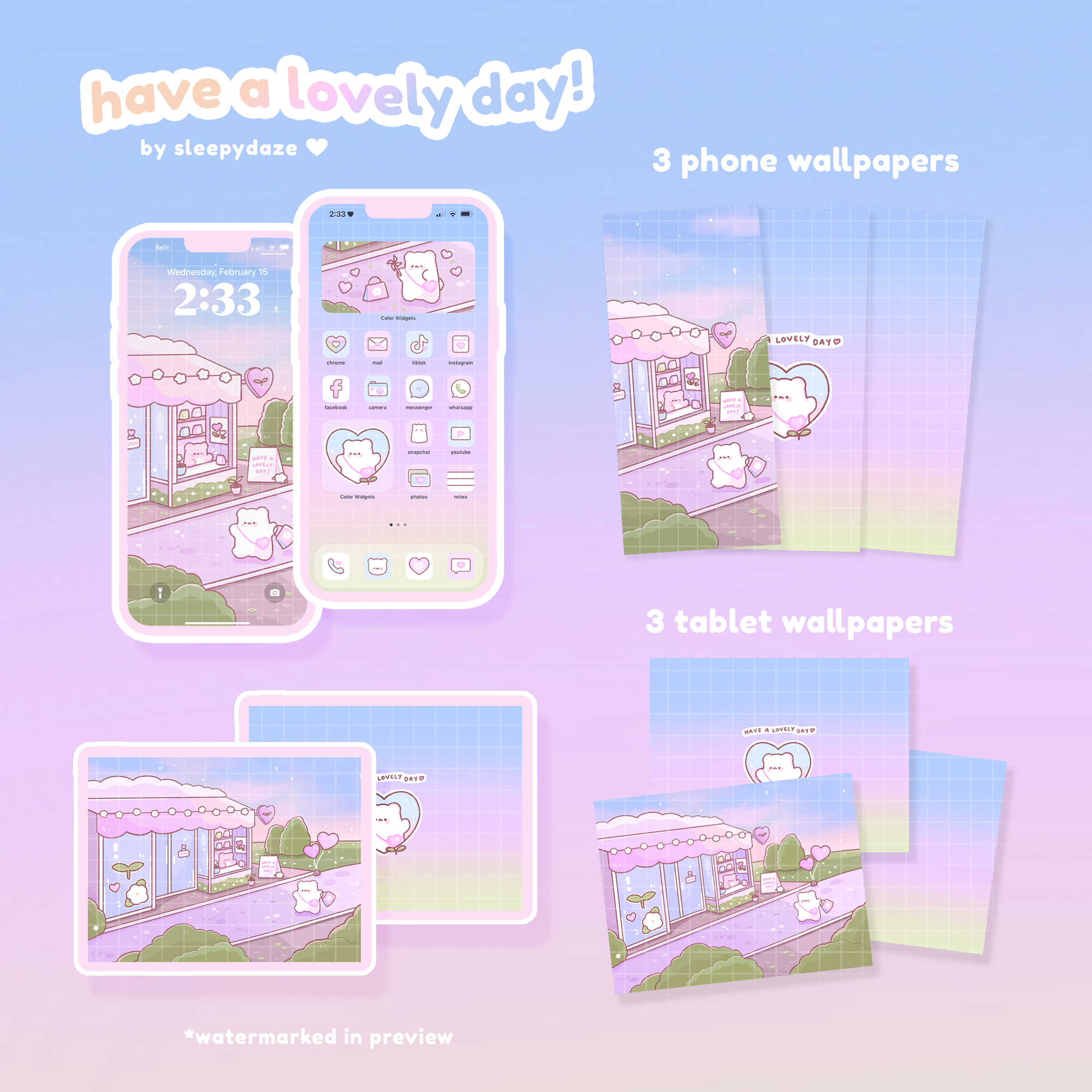 Have A Lovely Day đŹ iOS / iPadOS / Android Theme