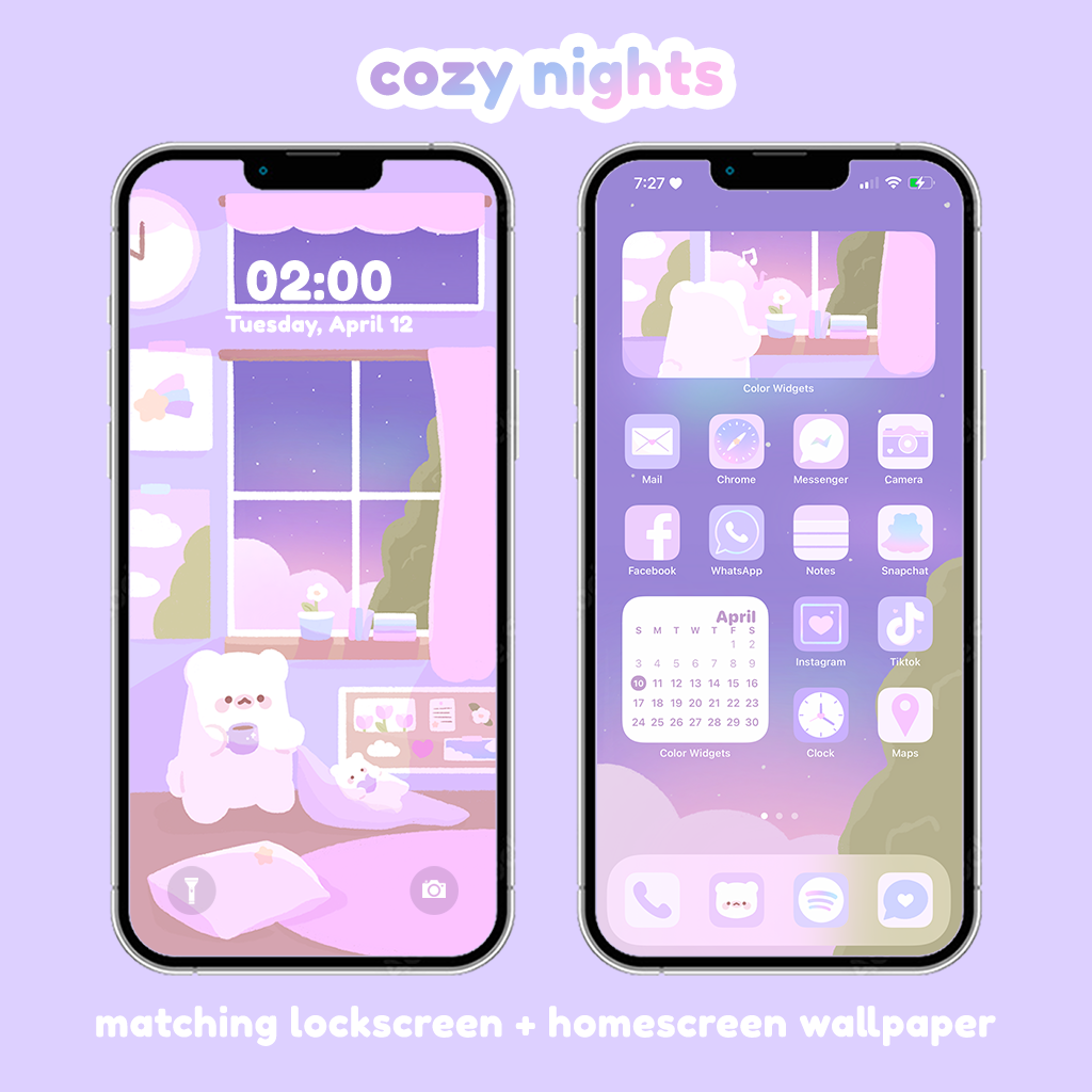 Cozy Nights 💫 iOS / iPadOS / Android Theme