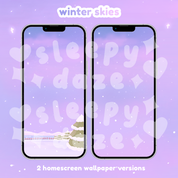 Winter Skies ❄️ iOS / iPadOS / Android Theme