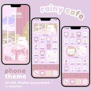 Rainy Cafe ☕️ iOS / iPadOS / Android Theme