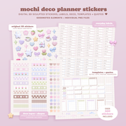 Mochi Deco Digital Sticker Pack [2024 ver.]