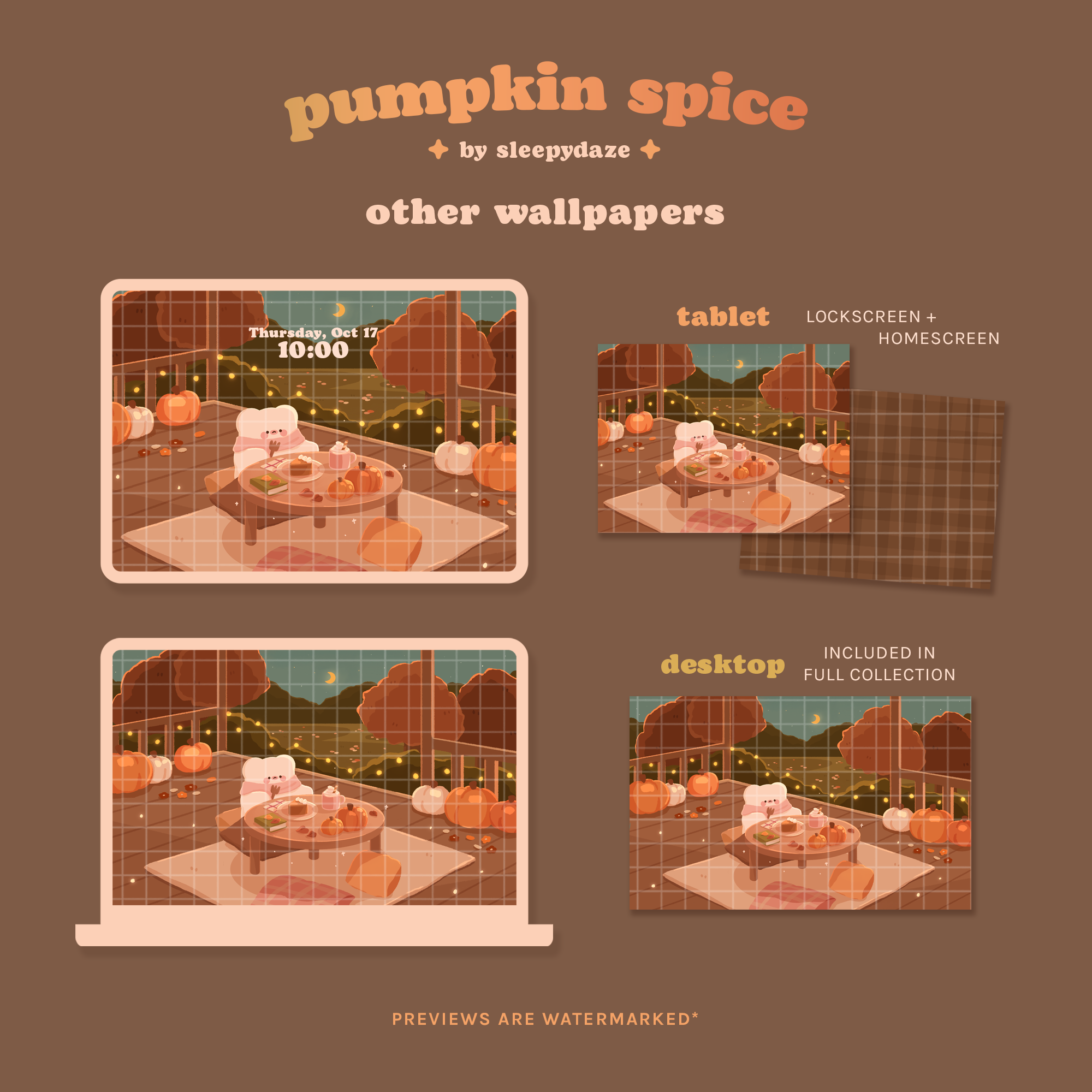 Pumpkin Spice 🎃🍂 iOS / iPadOS / Android Theme