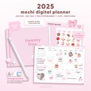 2025 Mochi Digital Planner 🐻‍❄️🎀