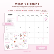 2025 Mochi Digital Planner 🐻‍❄️🎀