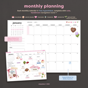 2026 Mochi Digital Planner 🧸🎀