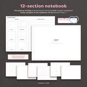 2026 Mochi Digital Planner 🧸🎀