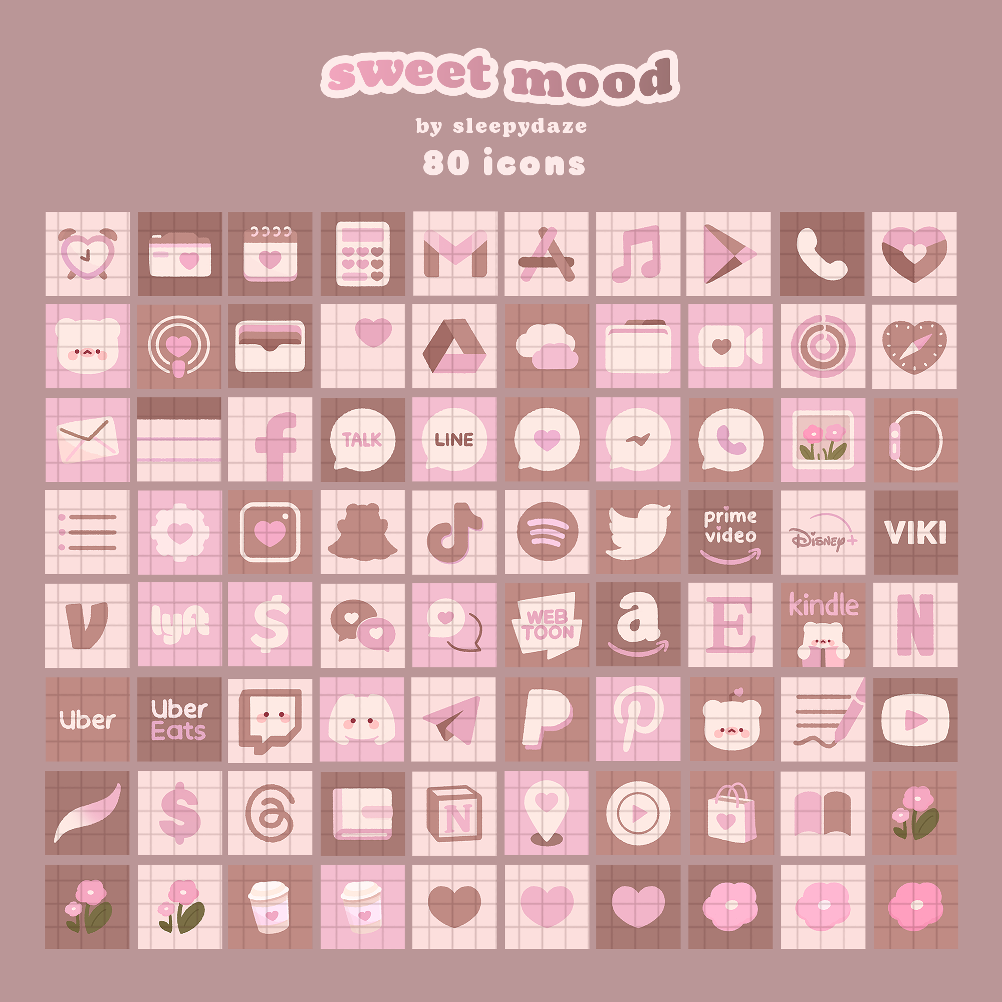 Sweet Mood 🌸☕ Day to Night Theme