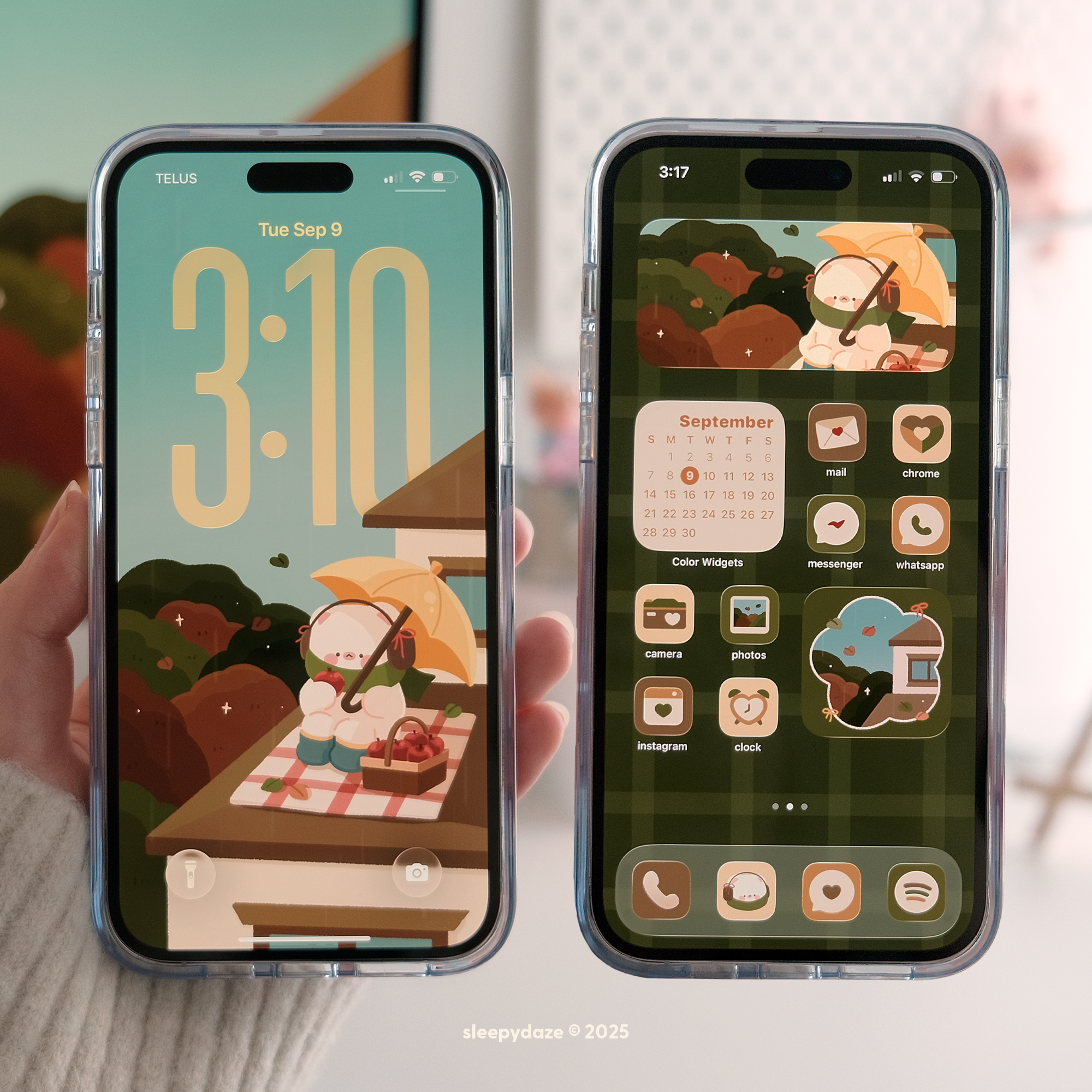 Autumn Apple 🍎🍃 iOS / iPadOS / Android Theme