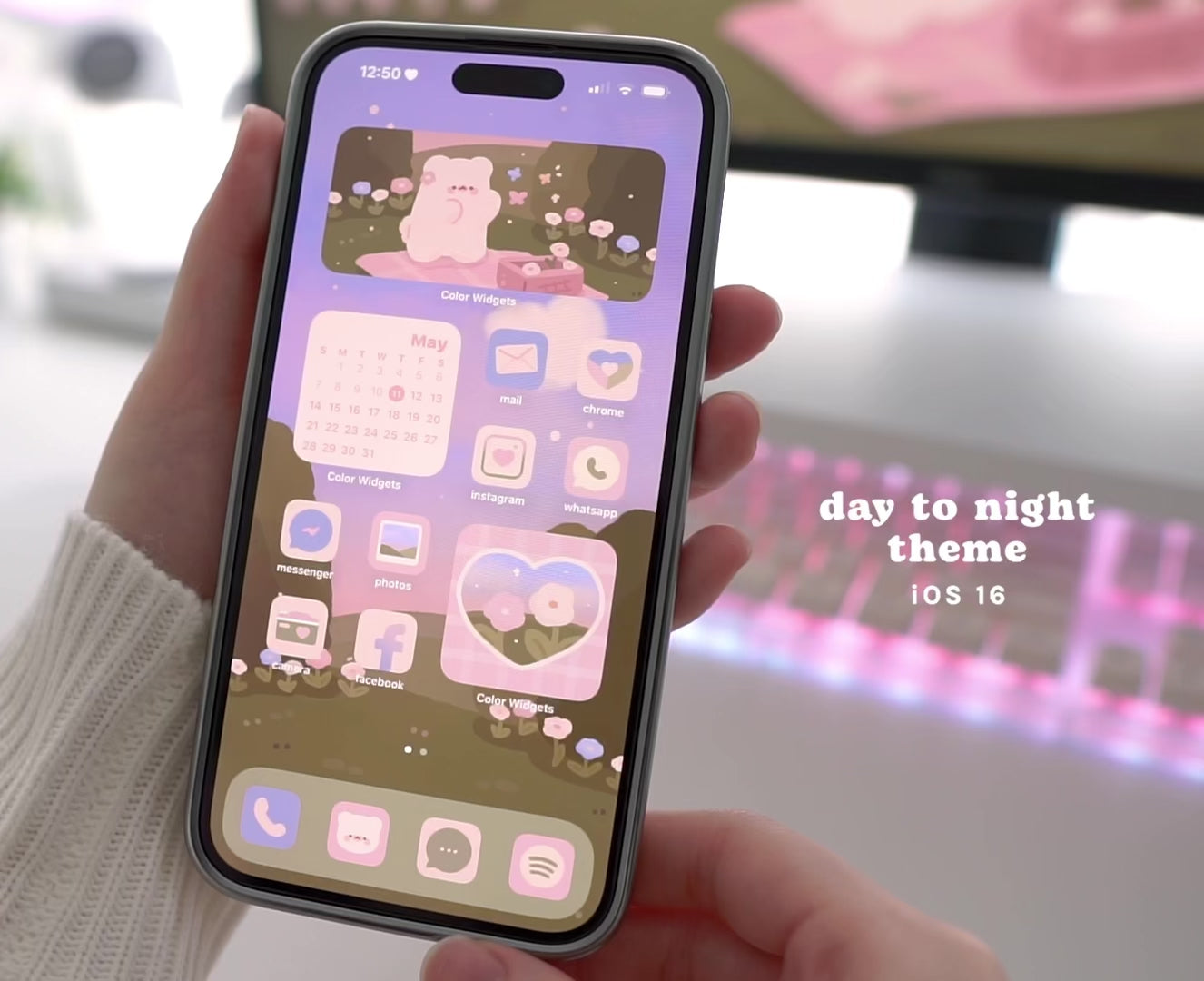 Cozy Mood 🍃💗 Day to Night Theme