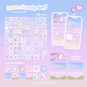 Have A Lovely Day 🍬 iOS / iPadOS / Android Theme