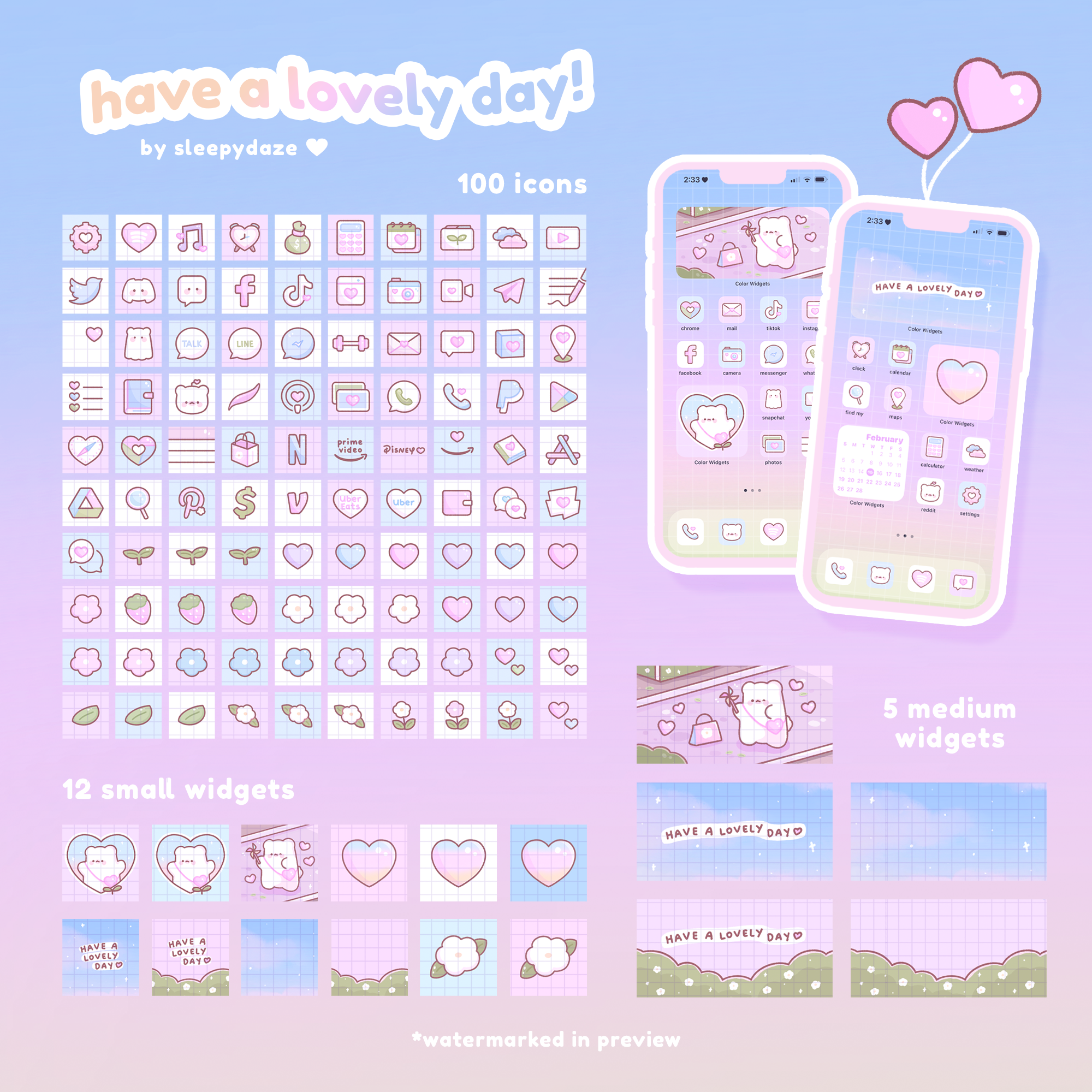 Have A Lovely Day 🍬 iOS / iPadOS / Android Theme